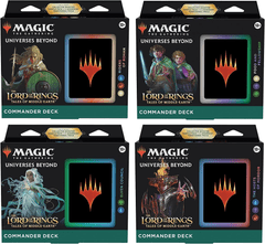 The Lord of the Rings: Tales of Middle-Earth Commander Decks (Set of 4)